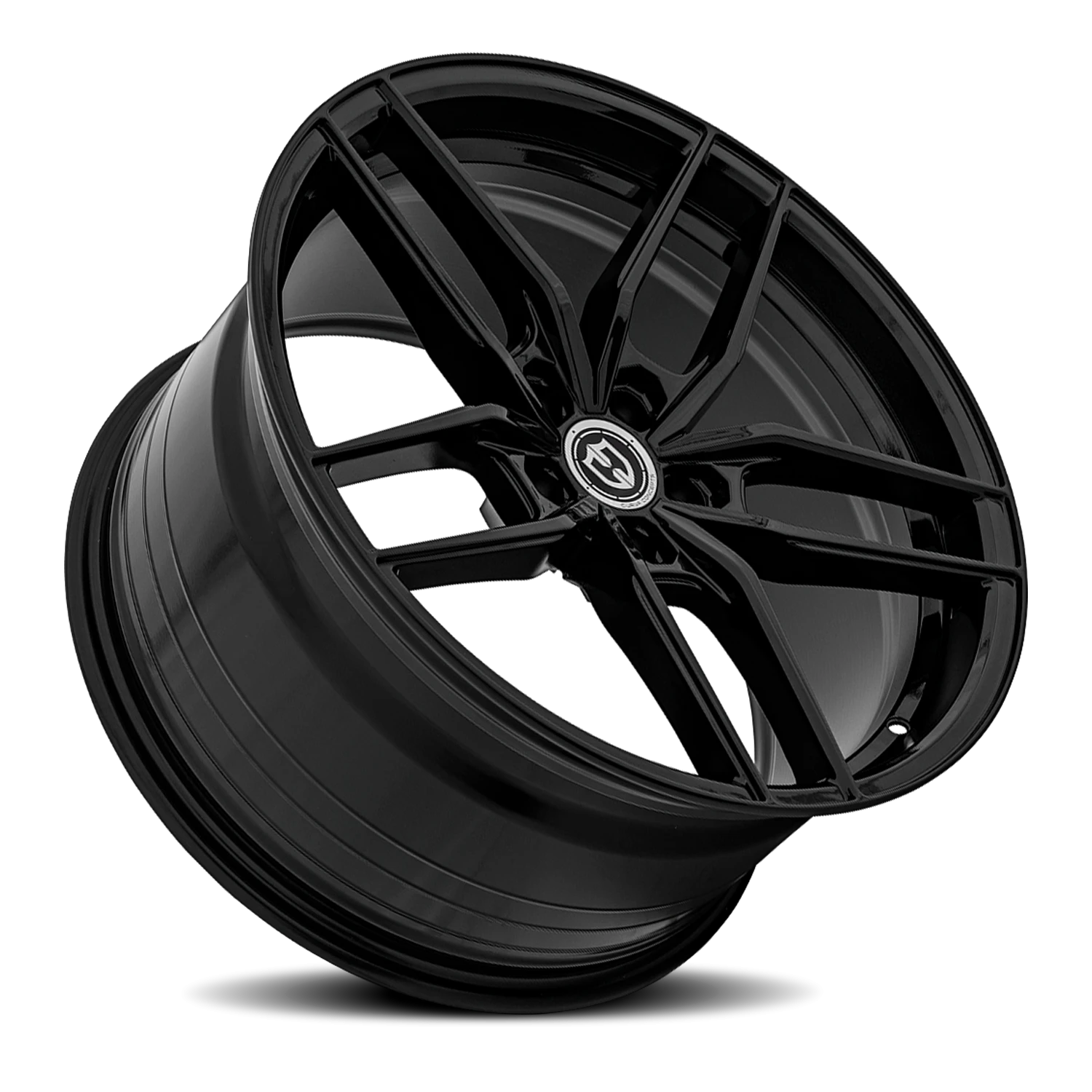 Curva Concepts CFF25 20x10.5" 5x114.3mm 73.1mm CB +35mm Gloss Black
