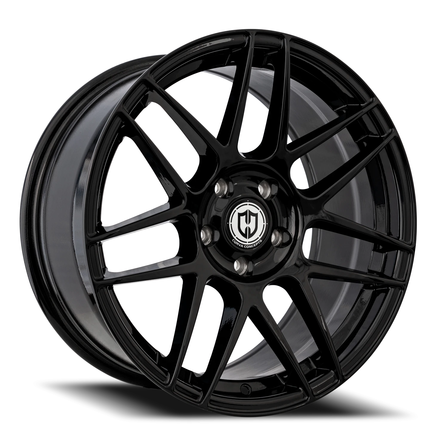 Curva Concepts CFF300 22x9.5" 6x139.7mm 78.1mm CB +25mm Gloss Black