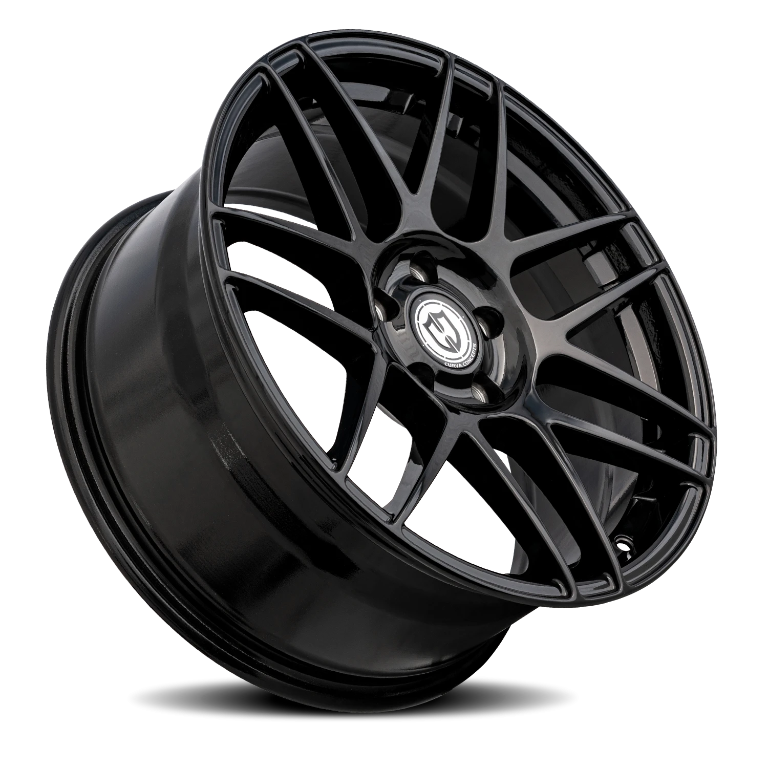 Curva Concepts CFF300 22x9.5" 6x139.7mm 78.1mm CB +25mm Gloss Black