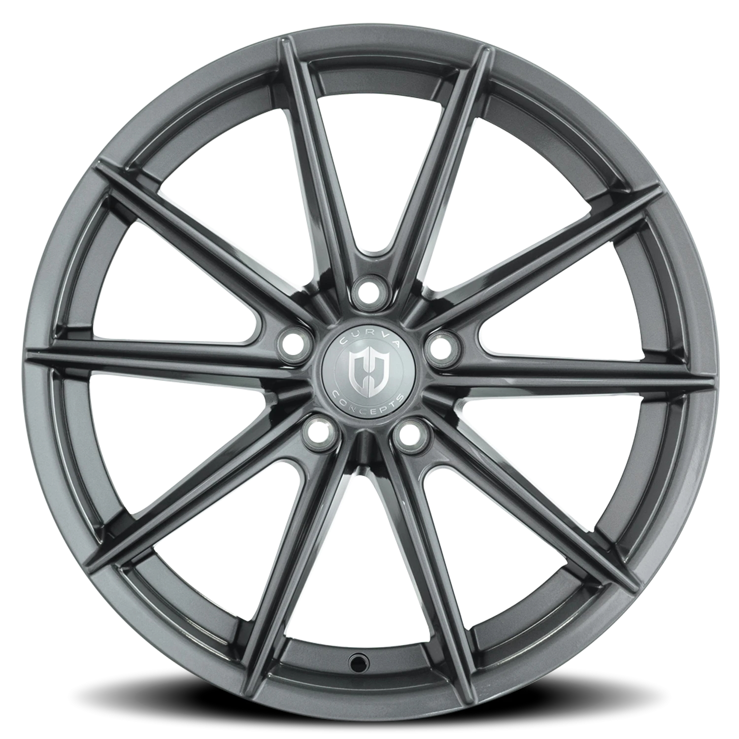 Curva Concepts CFF46 20x10.5" 5x114.3mm 73.1mm CB +35mm Gunmetal