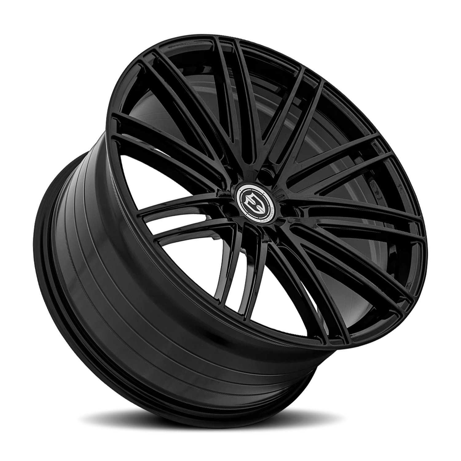 Curva Concepts CFF50 20x10.5" 5x114.3mm 73.1mm CB +35mm Gloss Black