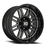 XD Series Cage 20x9" 6x135mm 87.1mm CB 0mm Gloss Black Milled