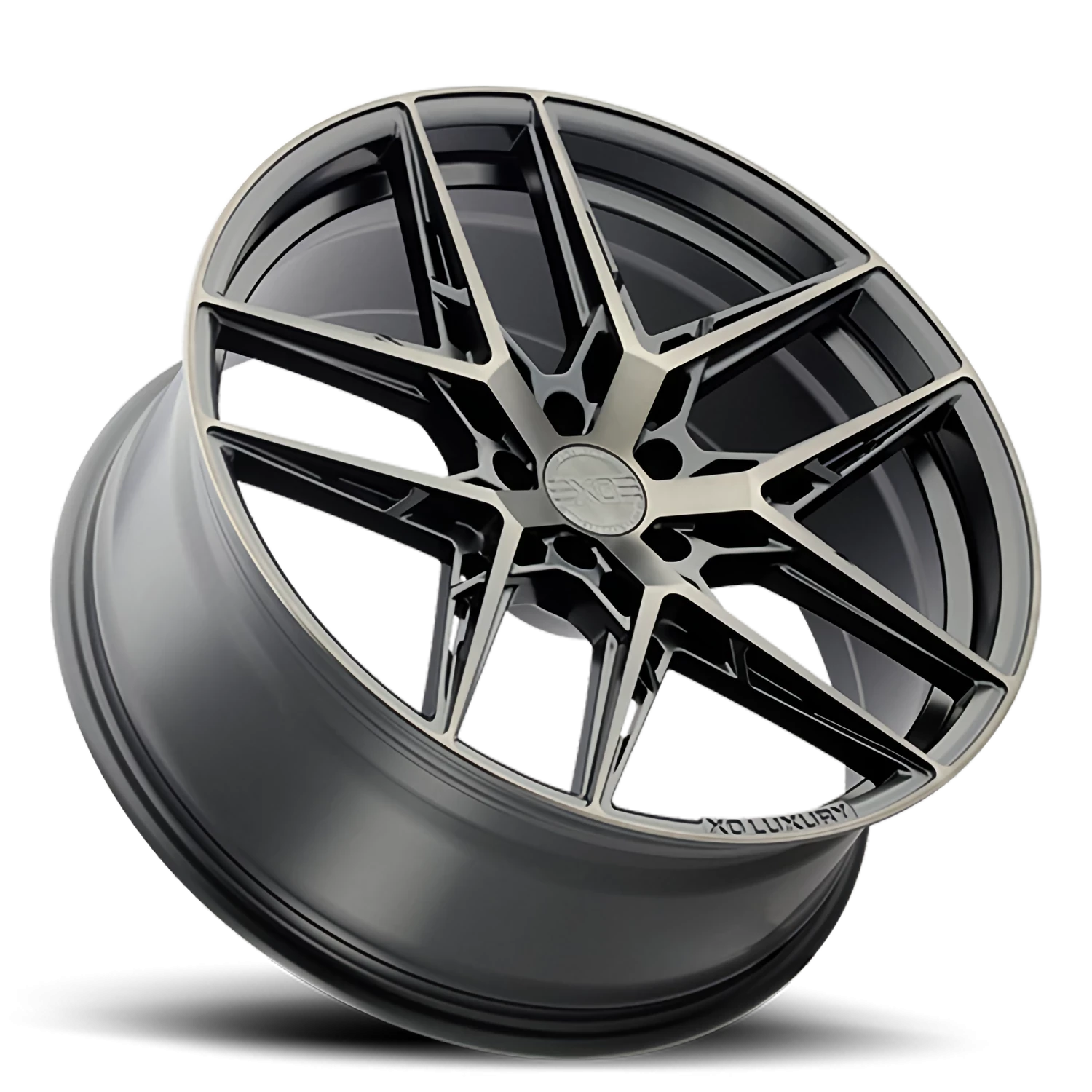 XO Luxury Cairo 20x10.5" 5x112mm 66.6mm CB +42mm Carbon Graphite