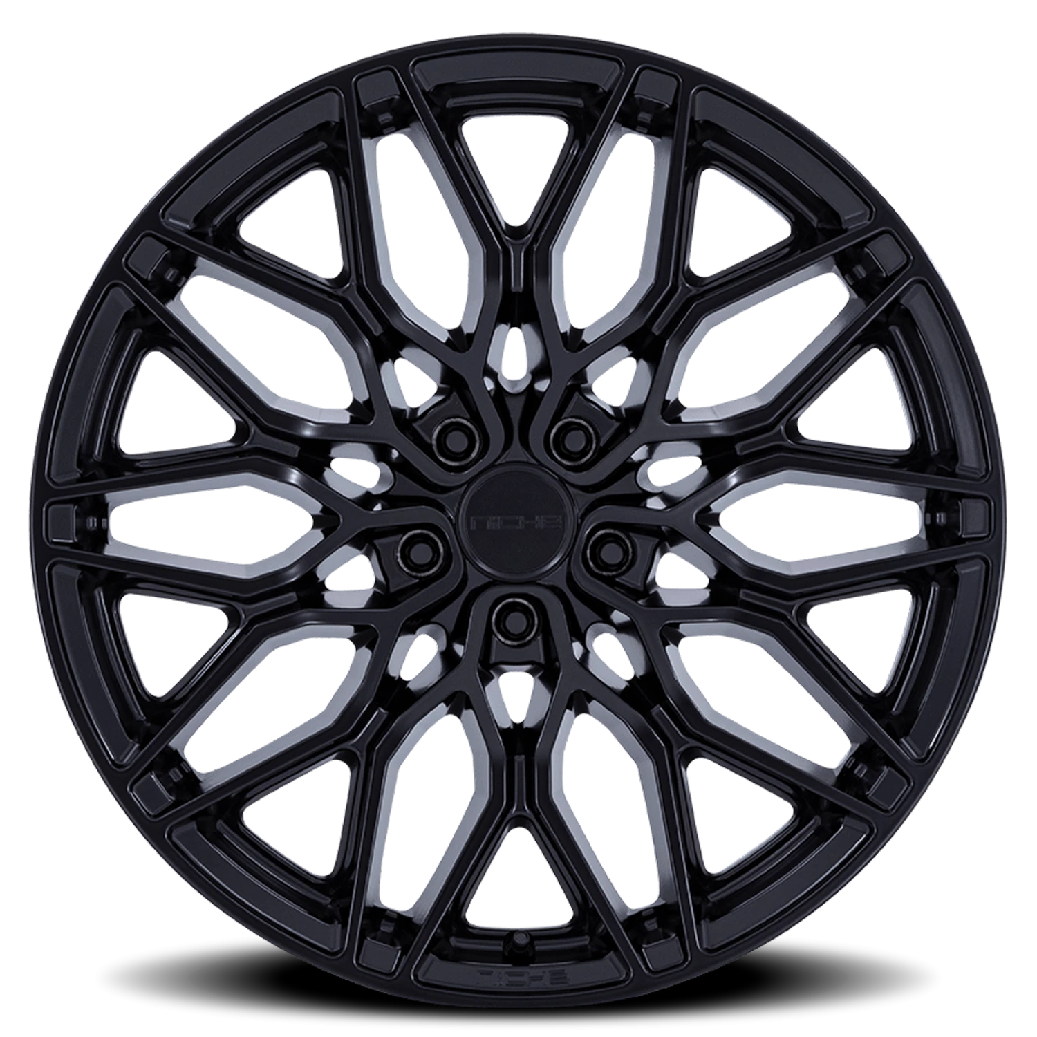 Niche Calabria 5 20x9" 5x112mm 66.56mm CB +27mm Matte Black