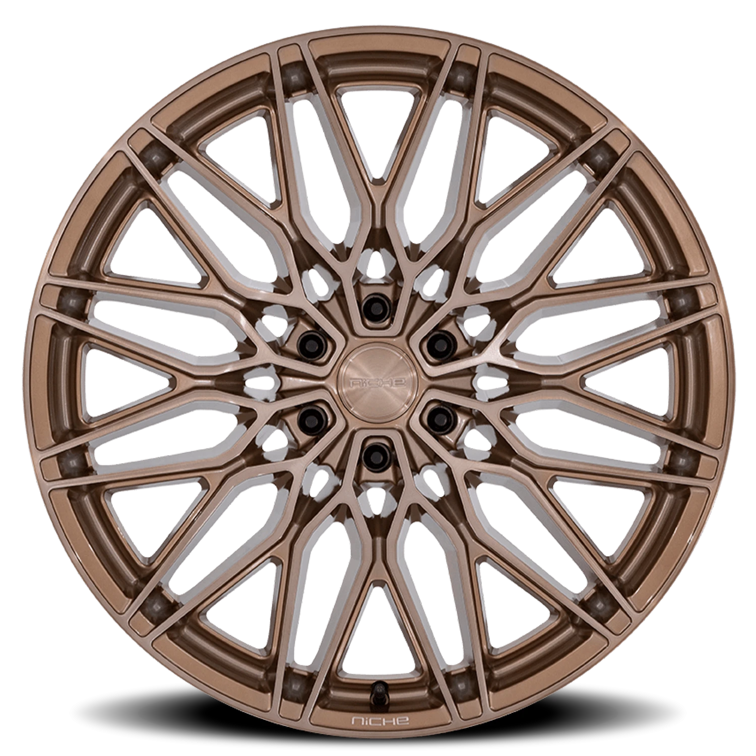 Niche Calabria 6 22x9.5" 6x135mm 87.1mm CB +30mm Platinum