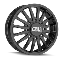 Cali OffxRoad Summit Dually 9110D Gloss Black 22x8.25 8x210 115mm 154.2mm