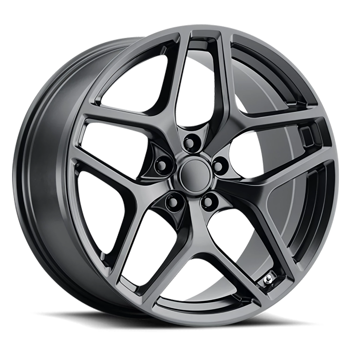 Replica Alloys Camaro CM28Z 20x10 +35 5x120mm 67.1mm Gloss Black