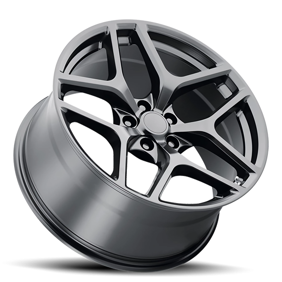 Replica Alloys Camaro CM28Z 20x10 +35 5x120mm 67.1mm Gloss Black