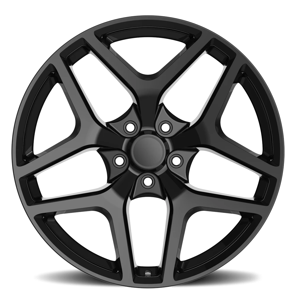 Replica Alloys Camaro CM28Z 20x10 +35 5x120mm 67.1mm Gloss Black