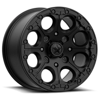 MSA Cannon 14x7" 4x110mm 86mm CB +10mm Satin Black