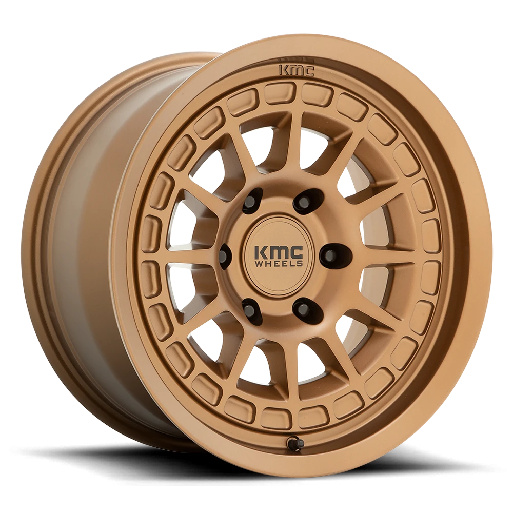 KMC Canyon 17x8.5" 5x127mm 71.5mm CB 0mm Matte Bronze
