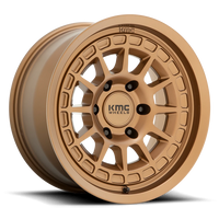 KMC Canyon 17x8.5" 5x127mm 71.5mm CB 0mm Matte Bronze
