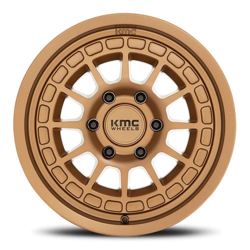 KMC Canyon 17x8.5" 5x127mm 71.5mm CB 0mm Matte Bronze