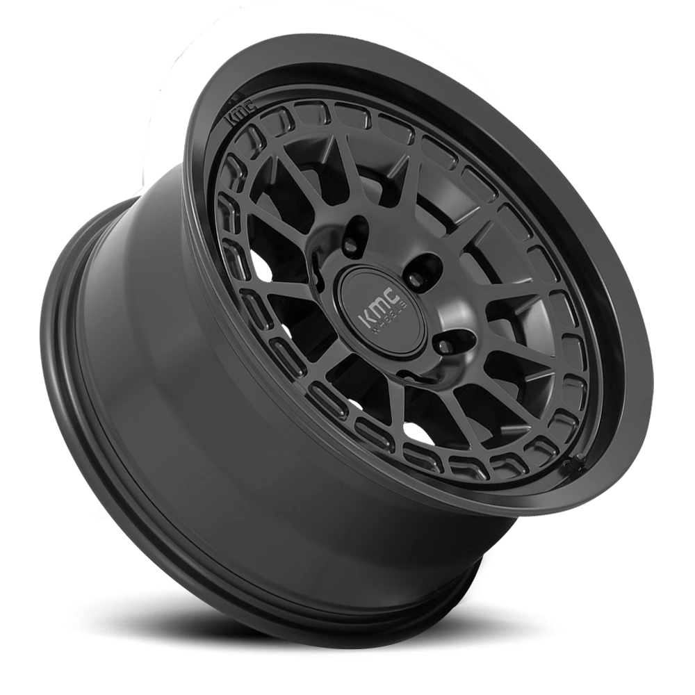 KMC Canyon 17x8" 6x139.7mm 106.1mm CB +20mm Satin Black