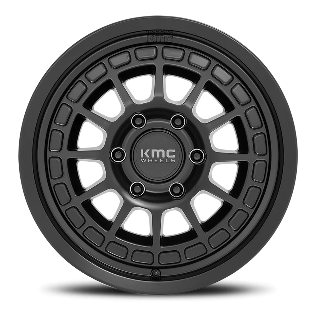 KMC Canyon 17x8" 6x139.7mm 106.1mm CB +20mm Satin Black