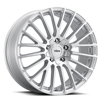 Voxx Wheel Capo 18x8 +45 5x112mm 72.56mm Silver Machined Face