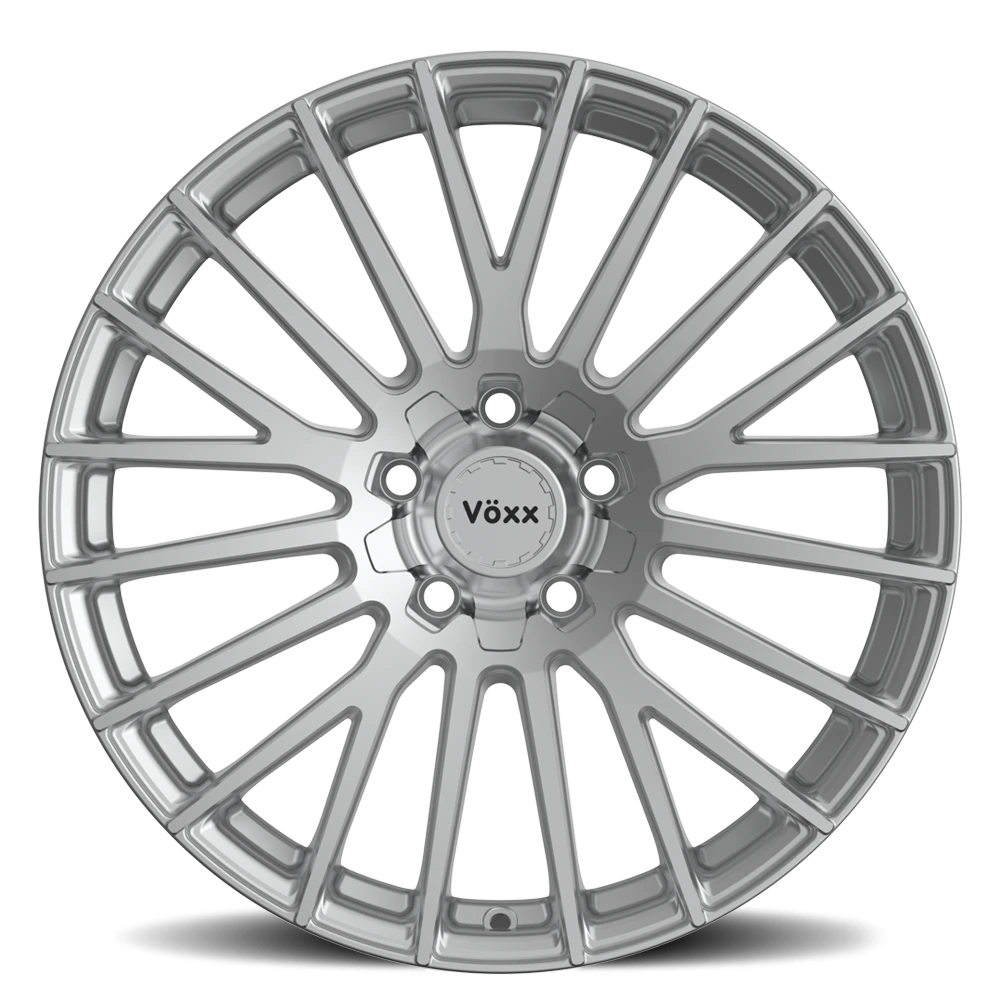 Voxx Wheel Capo 17x7.5 +38 5x112mm 72.56mm Silver Machined Face