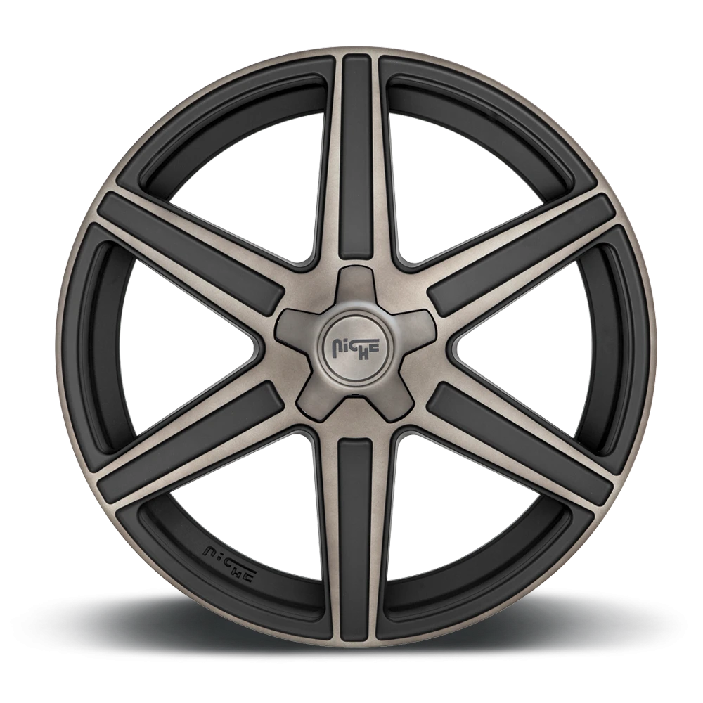 Niche Carina 20x10.5" 5x114.3mm 72.6mm CB +40mm Matte Machined DDT