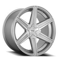 Niche Carina 20x10.5" 5x112mm 66.5mm CB +40mm Brushed Anthracite Clear Tint