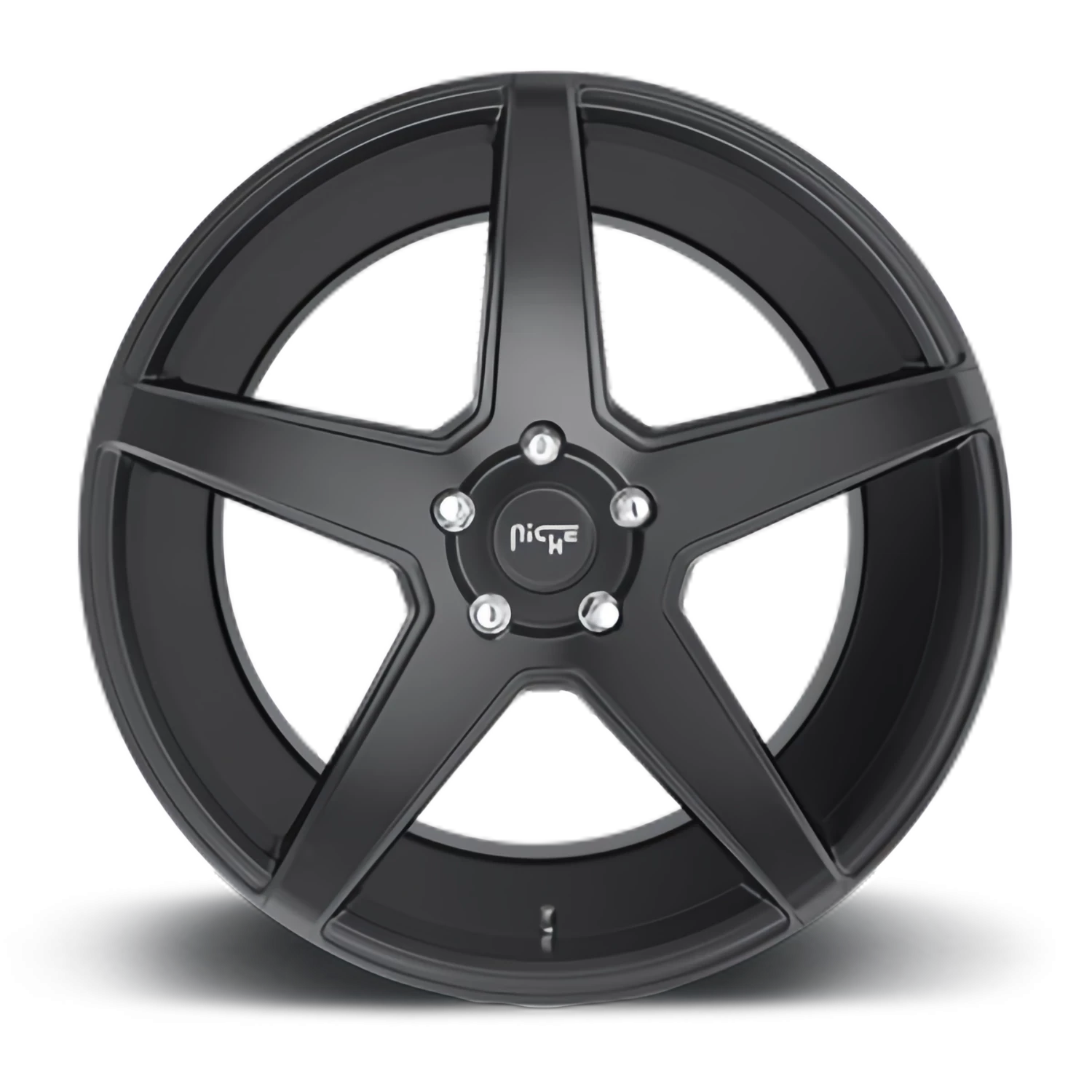 Niche Carini 20x9" 5x112mm 66.5mm CB +38mm Matte Black