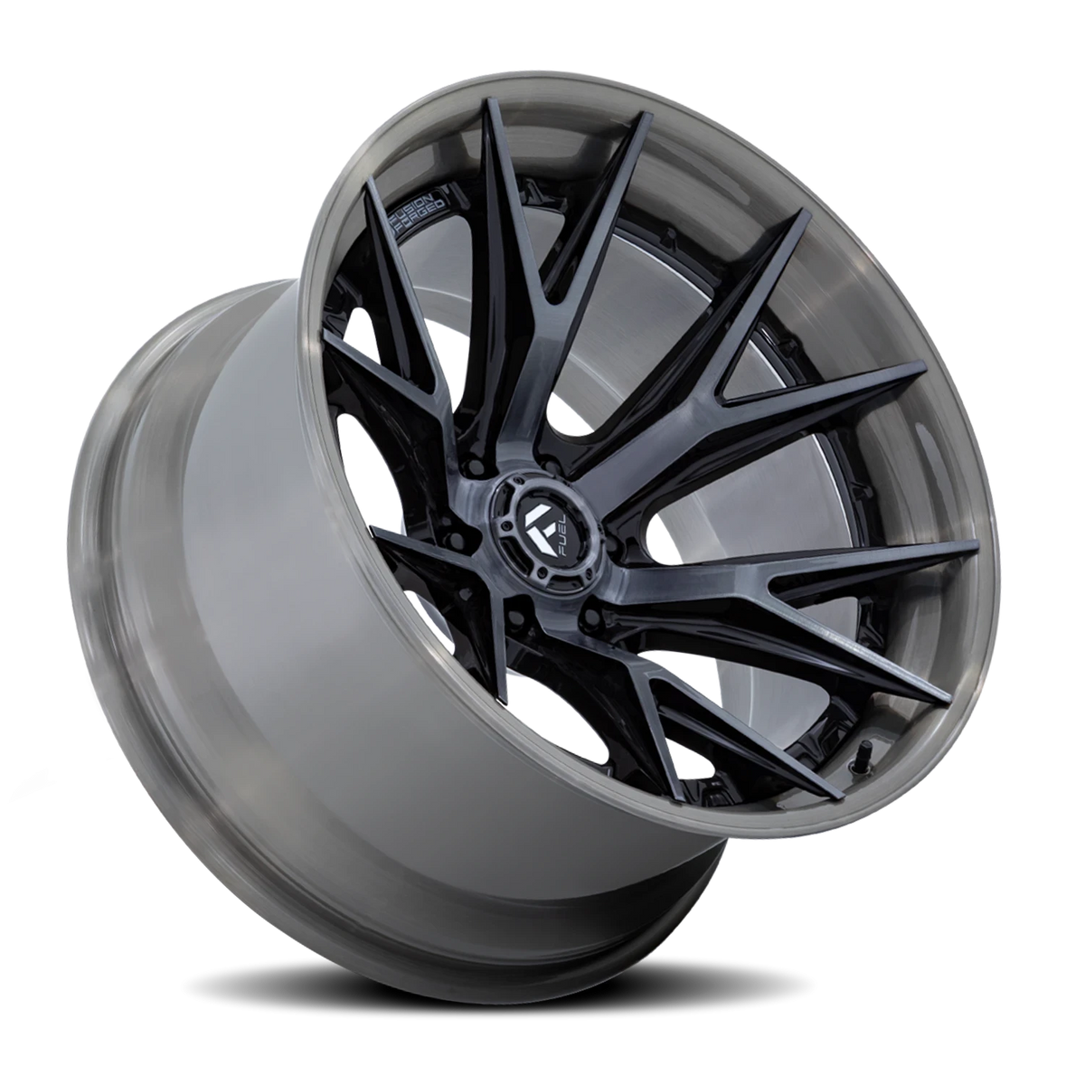 Fuel Catalyst 20x9 +1 8x170mm 125.1mm Gloss Black Brushed Dark Tint