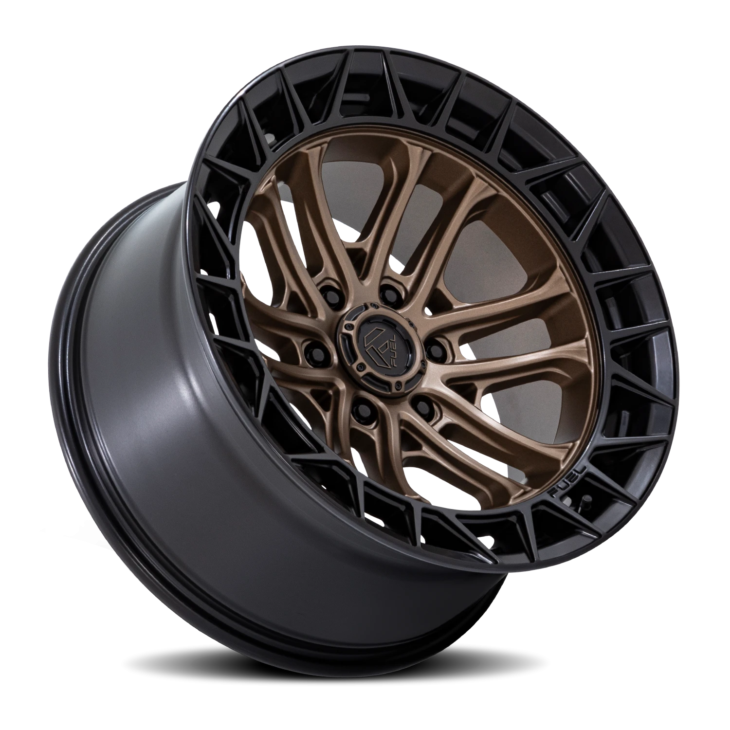 Fuel Celsius 17x9" 6x135mm 87.1mm CB +1mm Matte Bronze Matte Black Lip