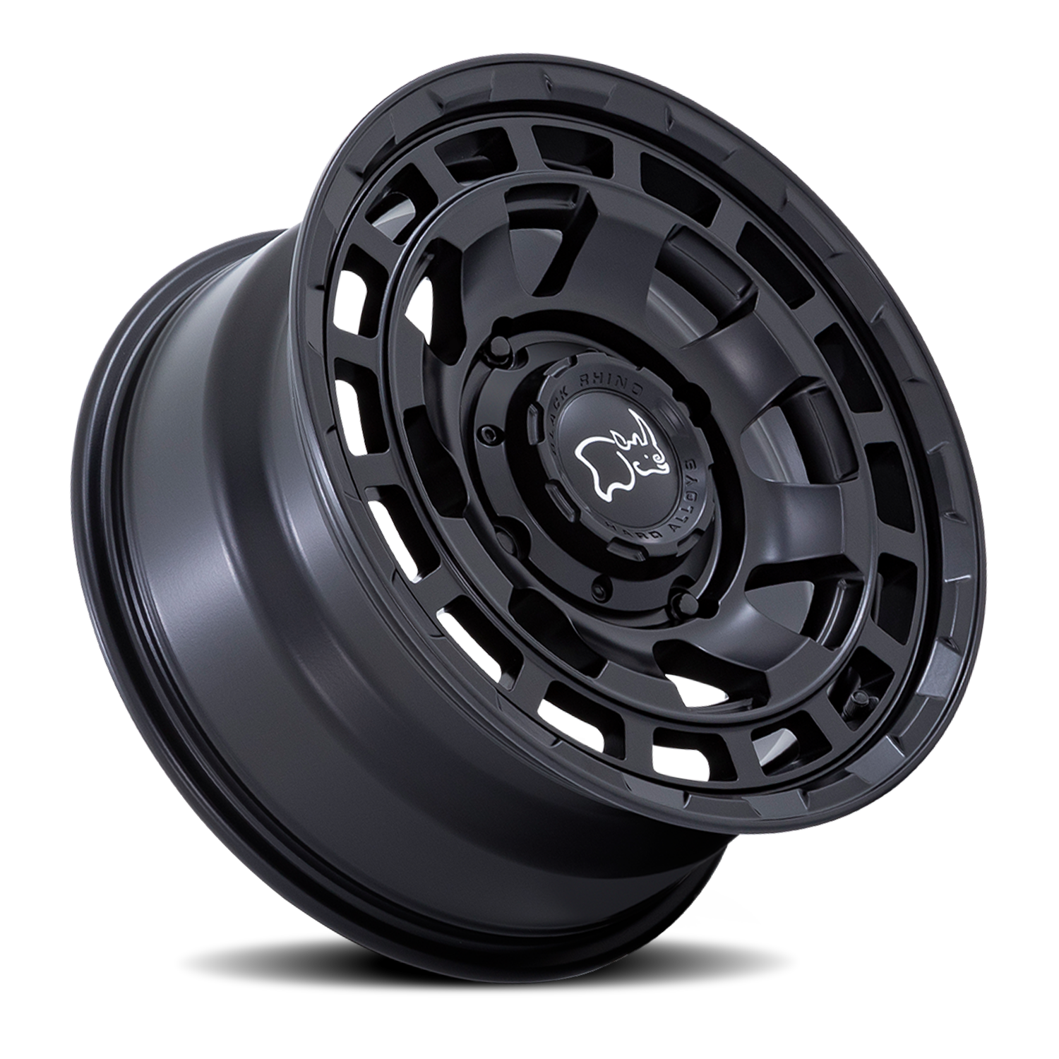 Black Rhino Chamber UTV 15x7" 4x156mm 115.1mm CB +10mm Matte Black