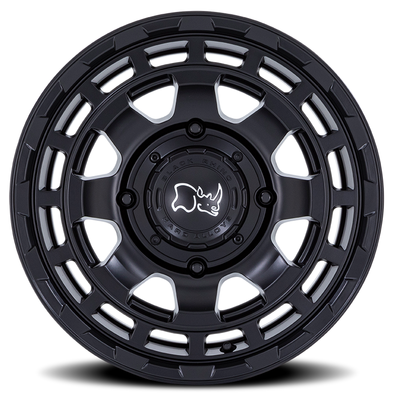 Black Rhino Chamber UTV 14x7" 4x156mm 115.1mm CB +10mm Matte Black