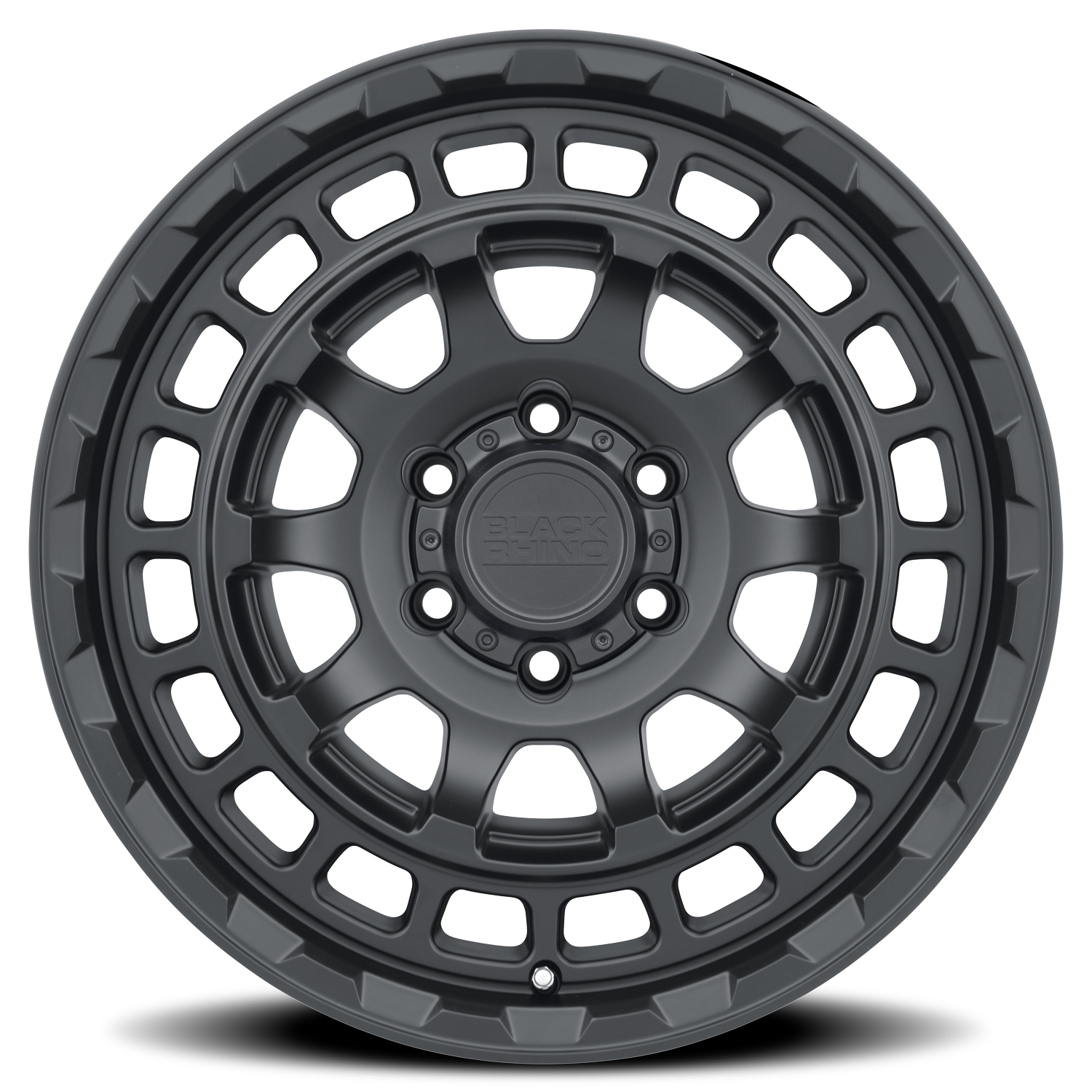 Black Rhino Chamber 16x8" 6x139.7mm 112.1mm CB -10mm Matte Black