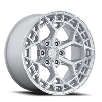 Fuel Charger FC873 17x9" 6x135mm 87.1mm CB +1mm Gloss Silver Machined Face