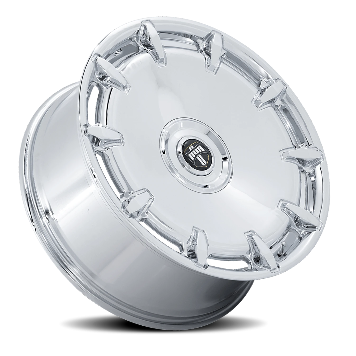 DUB Cheef 24x9" 5x115mm 74.1mm CB +15mm Chrome