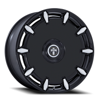 DUB Cheef 26x10" 6x135mm 106.1mm CB +30mm Gloss Black Milled