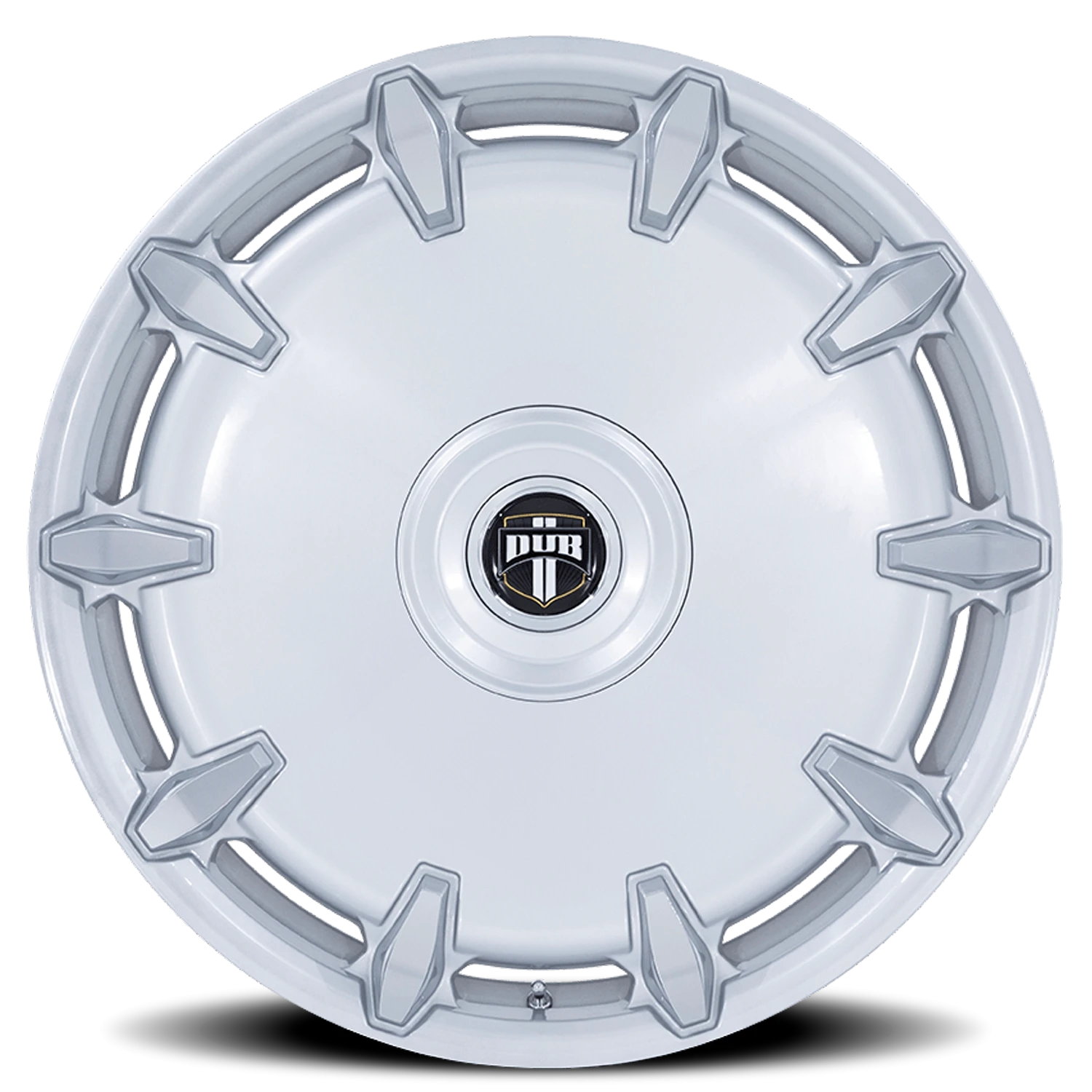 DUB Cheef 24x9" 5x115mm 74.1mm CB +15mm Machined Silver