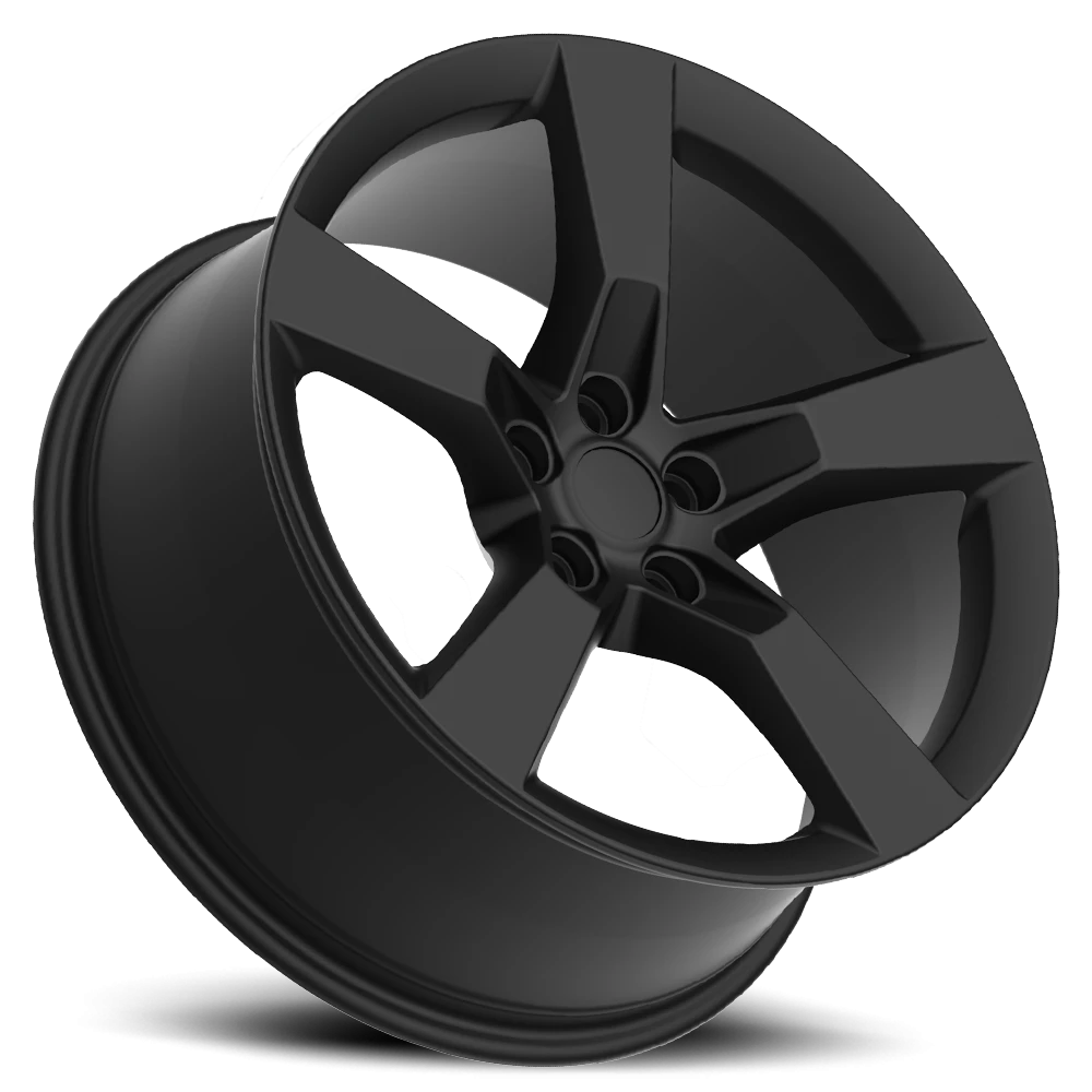Replica Alloys Chevrolet Camaro 20x9 +35 5x120mm 67.1mm Matte Black