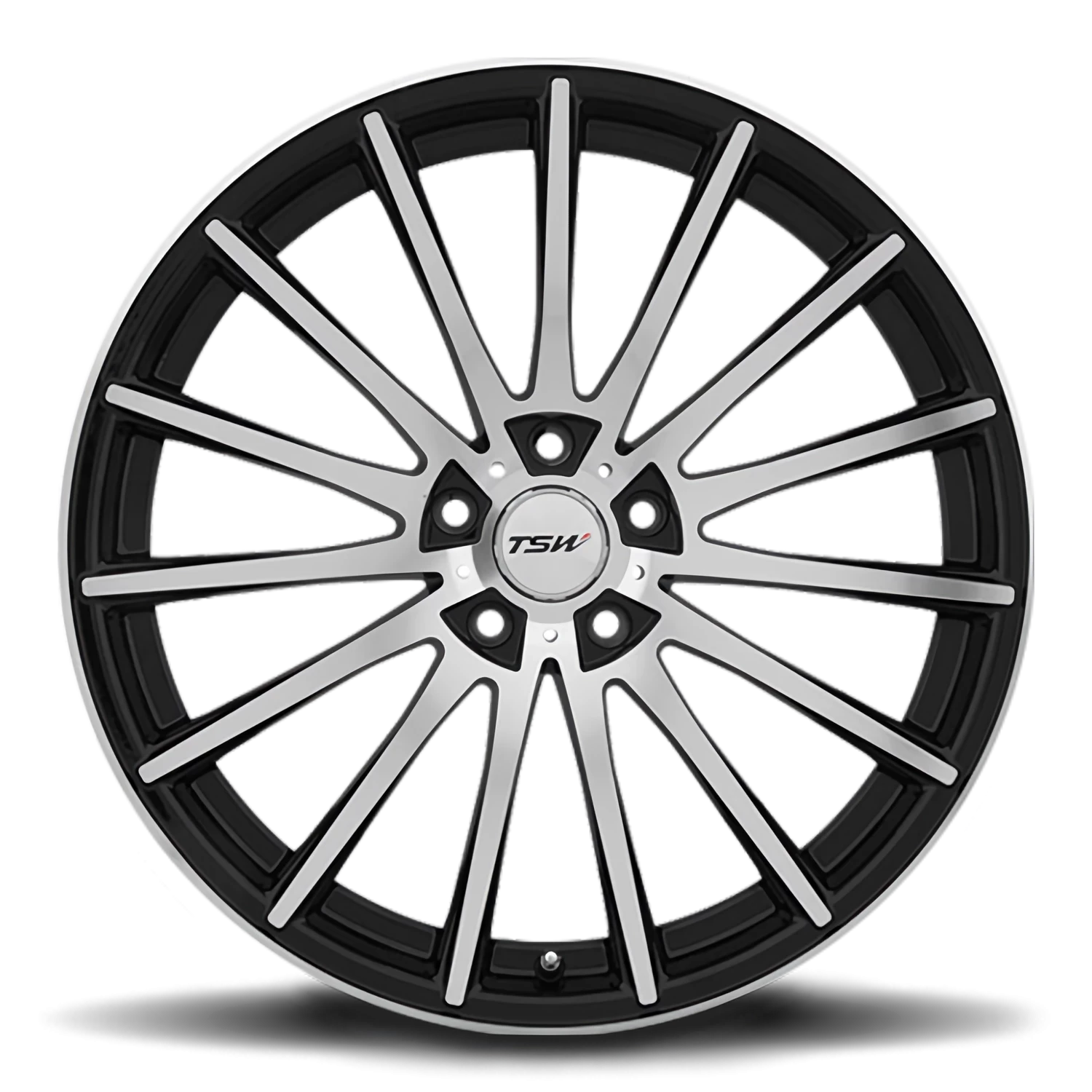 TSW Chicane 20x10" 5x120mm 76mm CB +40mm Gloss Black Mirror Cut Face