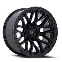 Fuel Chisel 20x9 +1 6x135mm 87.1mm Gloss Black