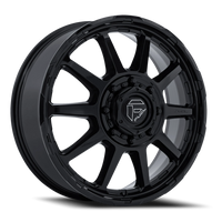 Fuel Circuit Dually 22x8.25 +105 10x225mm 170.1mm Gloss Black