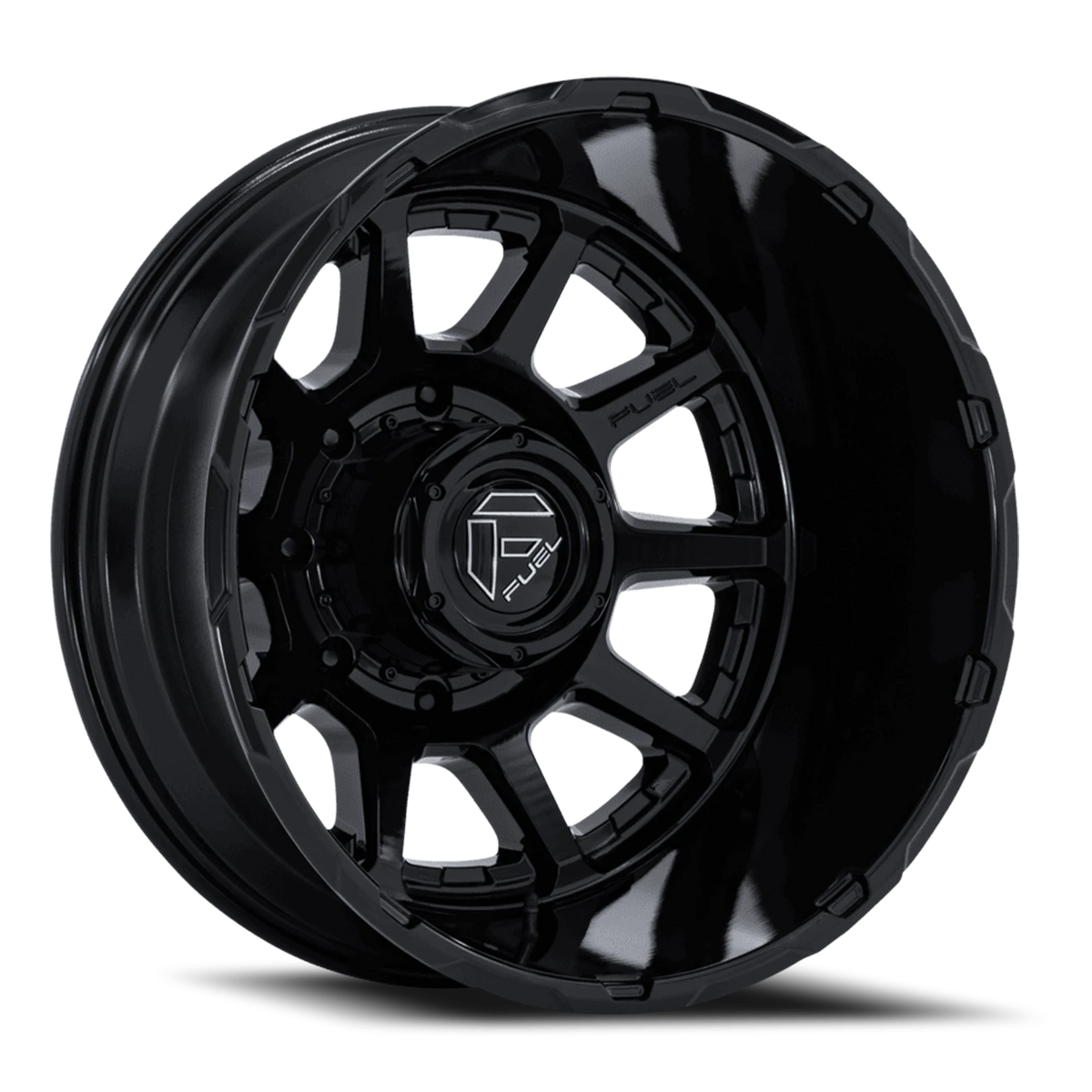 Fuel Circuit Dually 20x8.25 -221 8x210mm 154.3mm Gloss Black