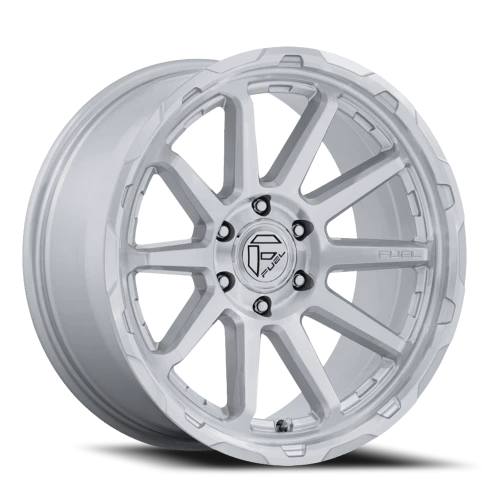 Fuel Circuit 18x9 +1 6x135mm 87.1mm Gloss Silver Machined Face