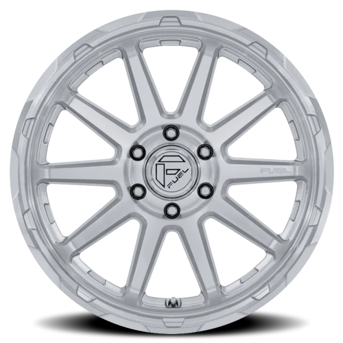 Fuel Circuit 18x9 +1 6x135mm 87.1mm Gloss Silver Machined Face
