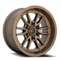 Fuel Clash 6 18x9 +1 6x114.3mm 66.06mm Matte Bronze