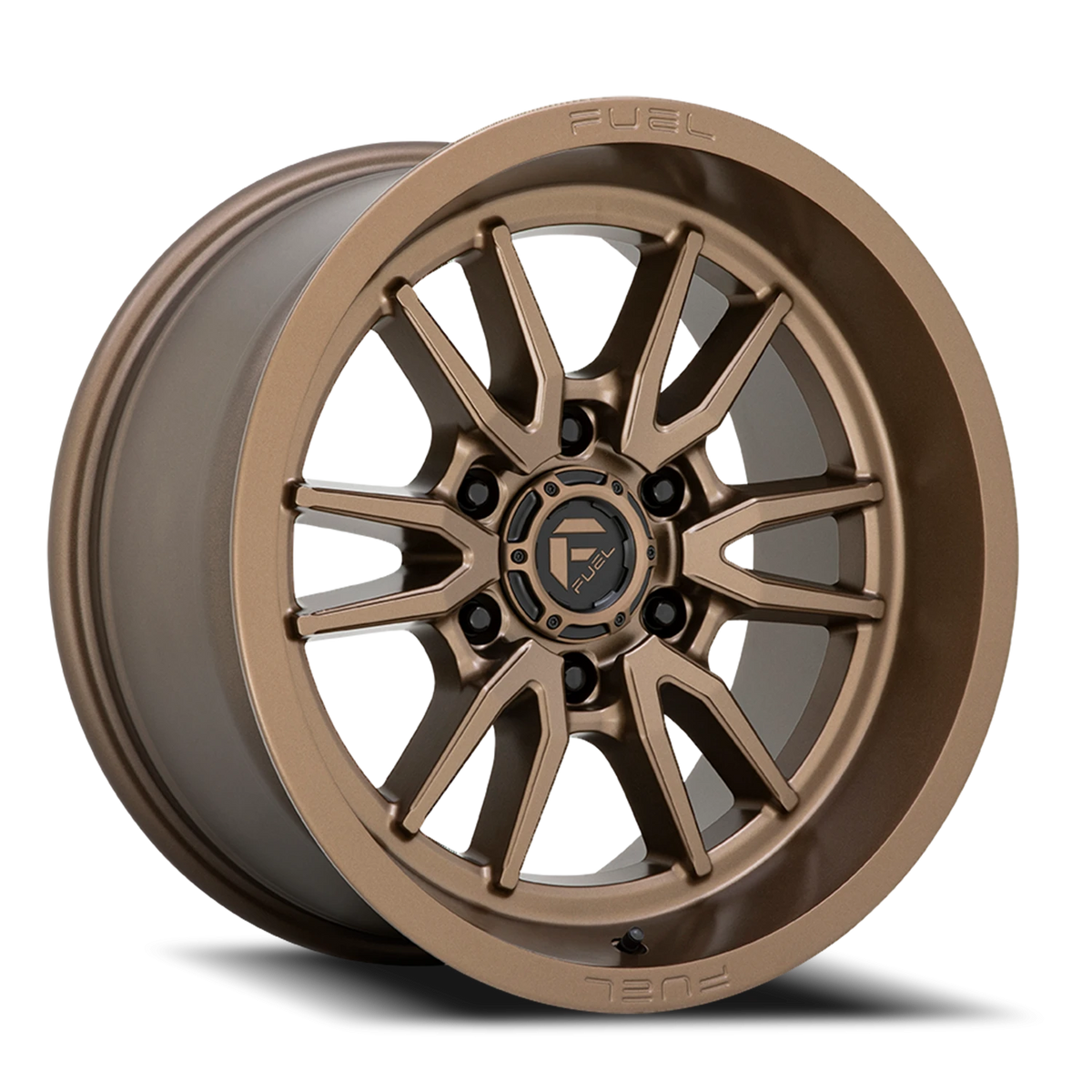 Fuel Clash 6 17x9 +1 6x114.3mm 66.06mm Matte Bronze