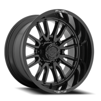 Fuel Clash 8 22x12 -44 8x165.1mm 125.2mm Gloss Black