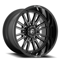 Fuel Clash 8 22x12" 8x170mm 125.1mm CB -44mm Gloss Black Milled
