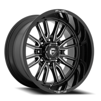 Fuel Clash 8 22x12 -44 8x180mm 124.3mm Gloss Black Milled