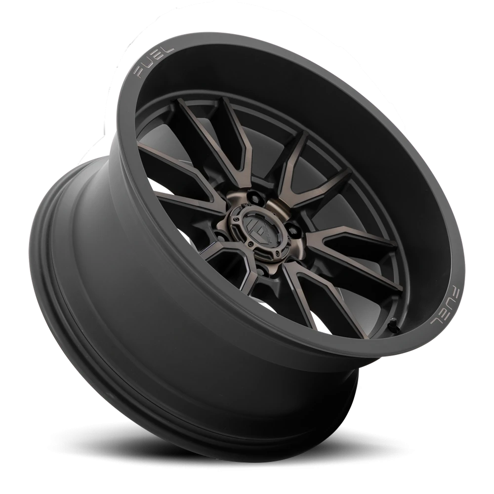Fuel Clash 6 20x10" 6x135mm 87.1mm CB -18mm Matte Black Double Dark Tint
