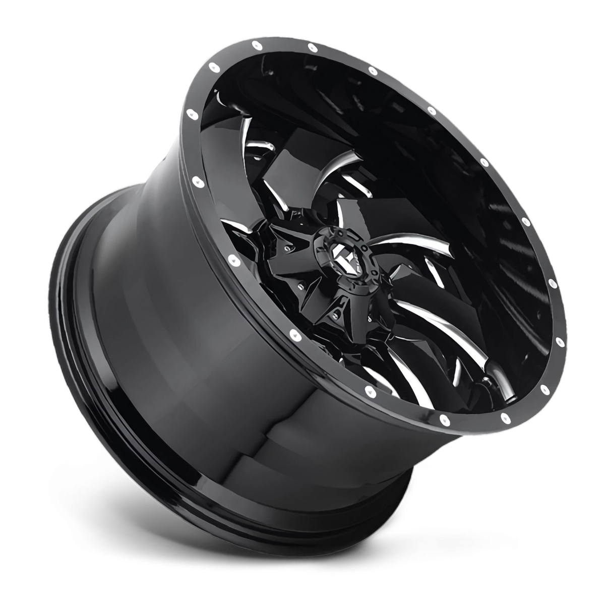Fuel Cleaver 20x14 -75 8x170mm 125.1mm Gloss Black Milled