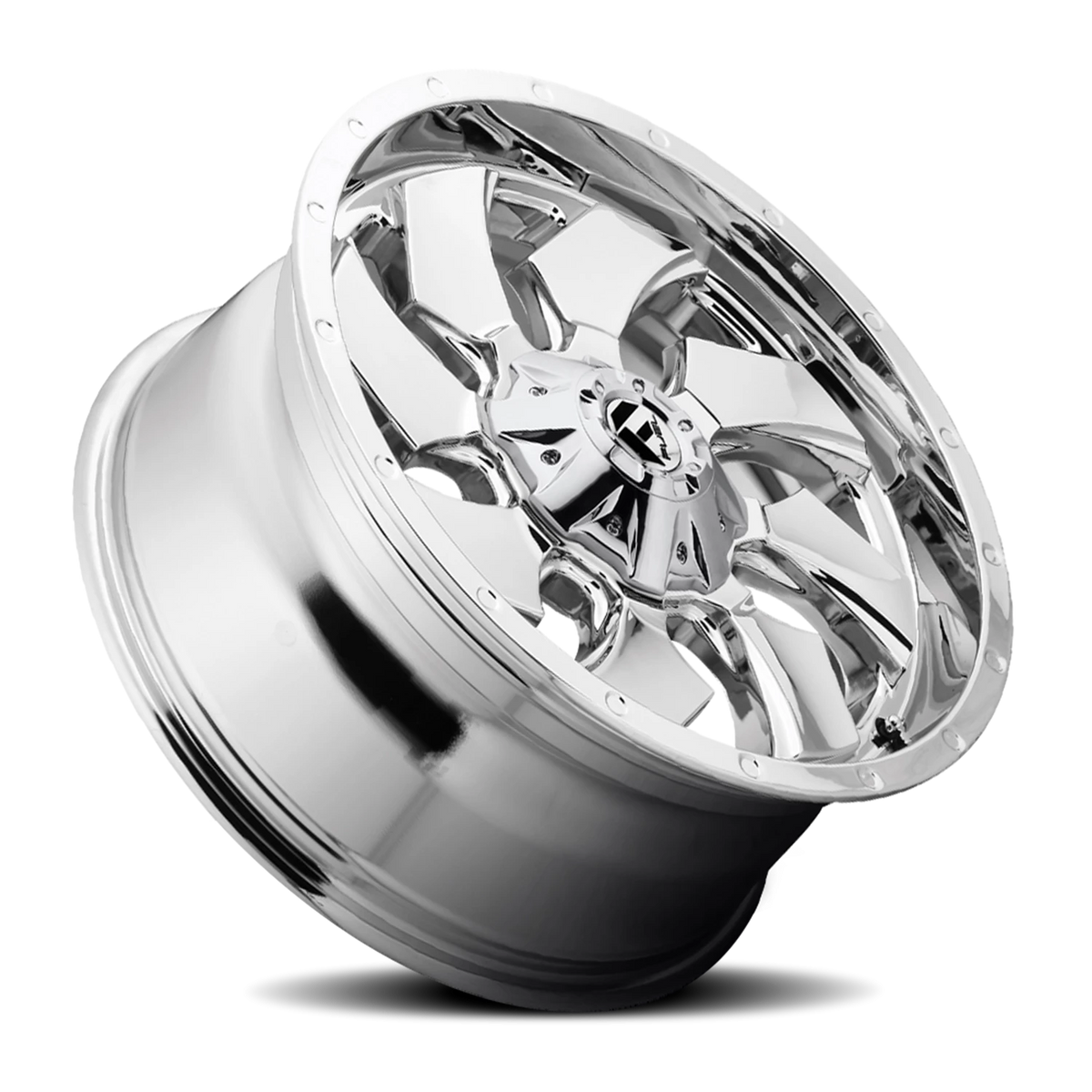 Fuel Cleaver 22x12 -44 6x135mm 106.4mm Chrome