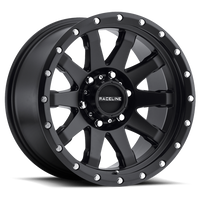 Raceline Clutch 934B 17x9 -12 5x127mm 81mm Black