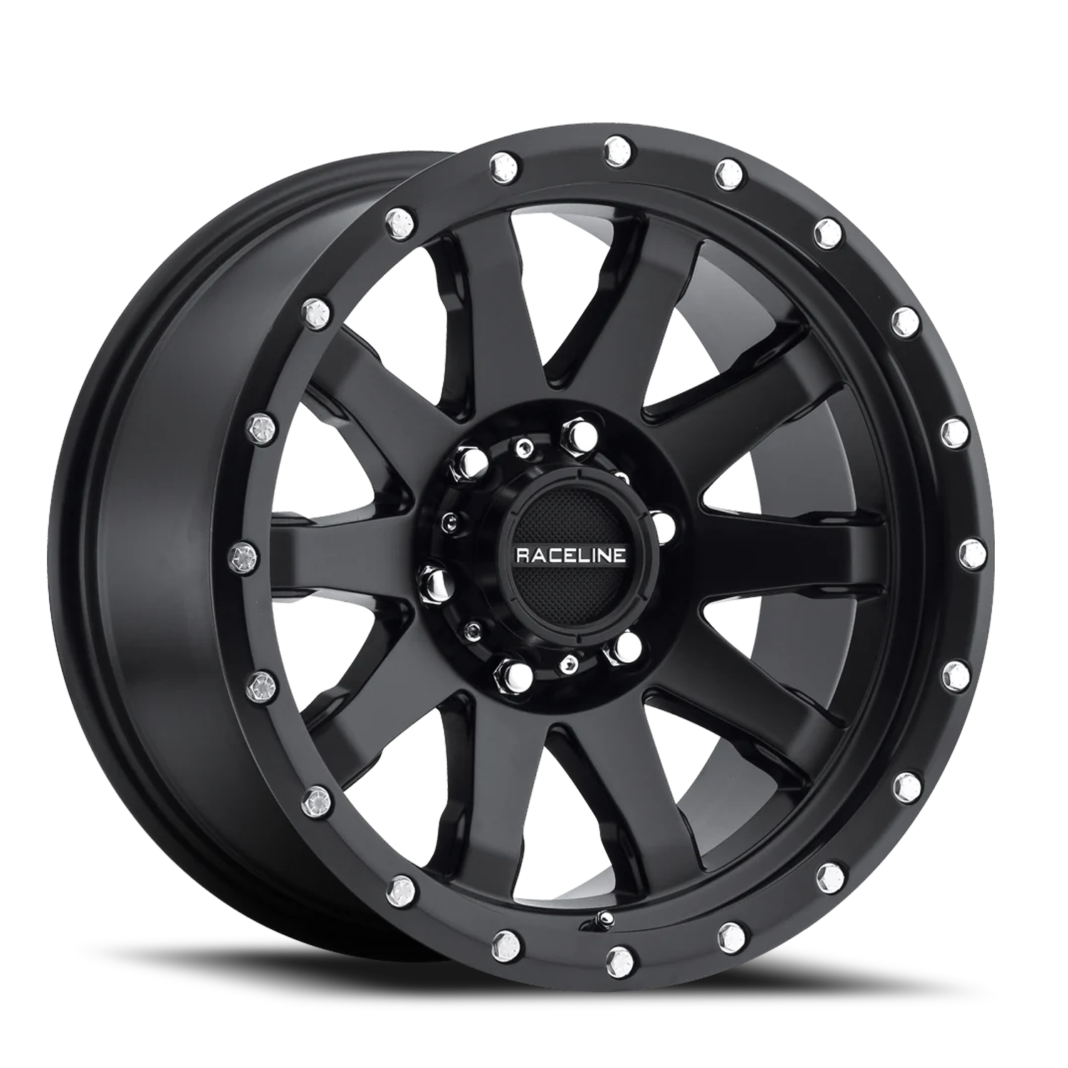 Raceline Clutch 934B 17x8.5 +0 6x139.7mm 106.1mm Black